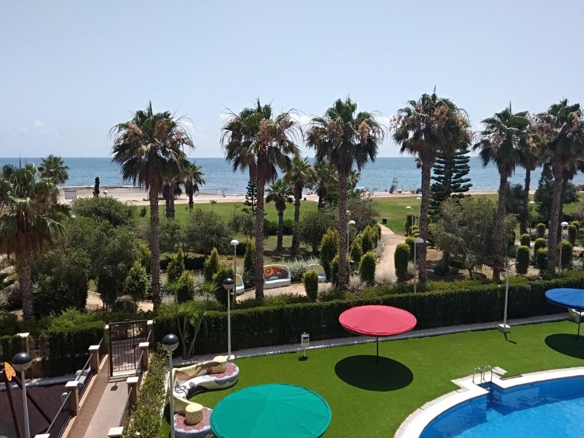 Apartamento ACV - Vistamar III-1ª línea planta 2 Frontal Oropesa del Mar Exterior foto